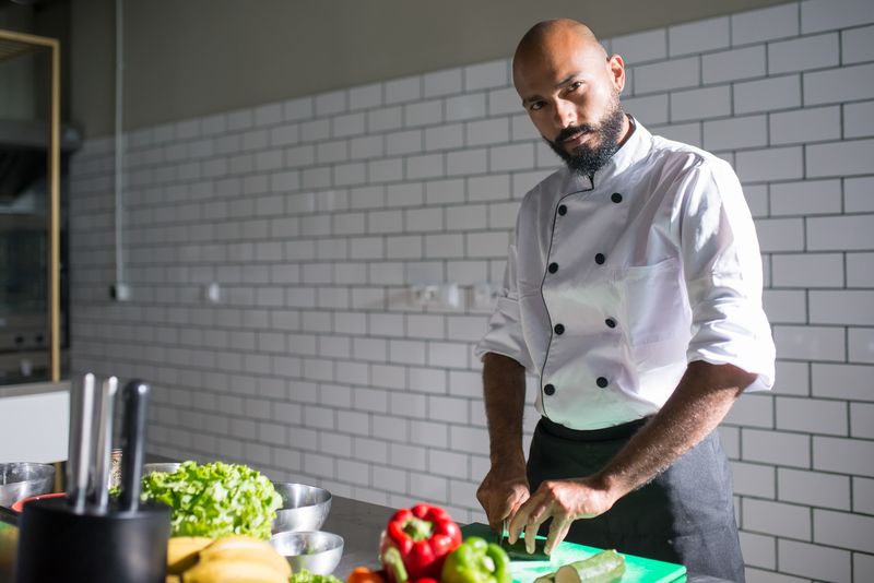 James Okafor, Executive Chef and Menu Developer at Round table pizza
